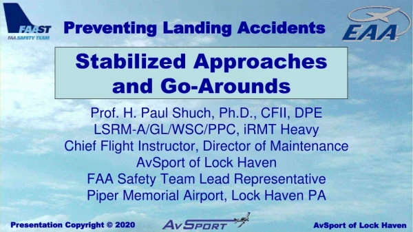 Stabilized Approaches and Go-Arounds