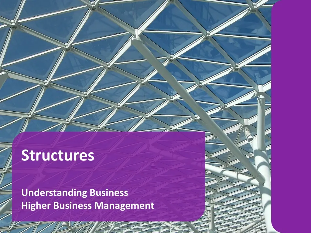 structures understanding business higher business
