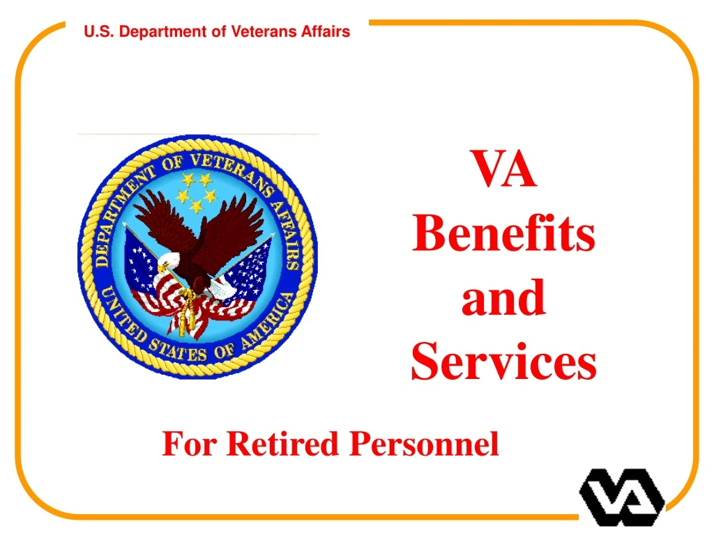 va benefits and services