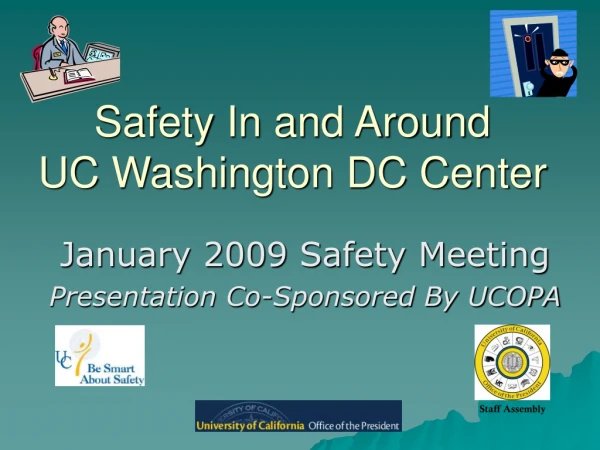 Safety In and Around  UC Washington DC Center