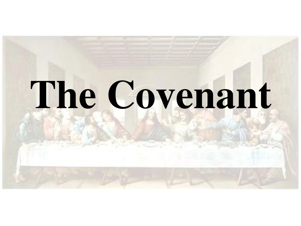 the covenant