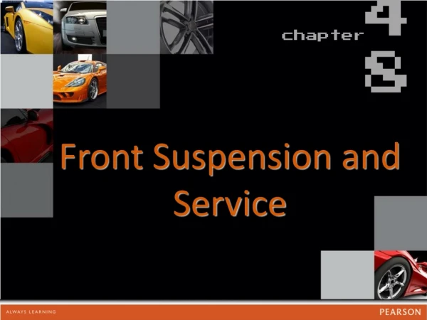 Front Suspension and Service
