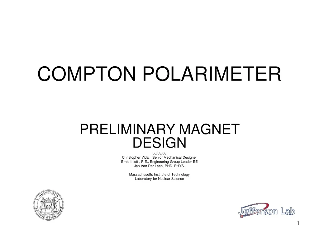 compton polarimeter