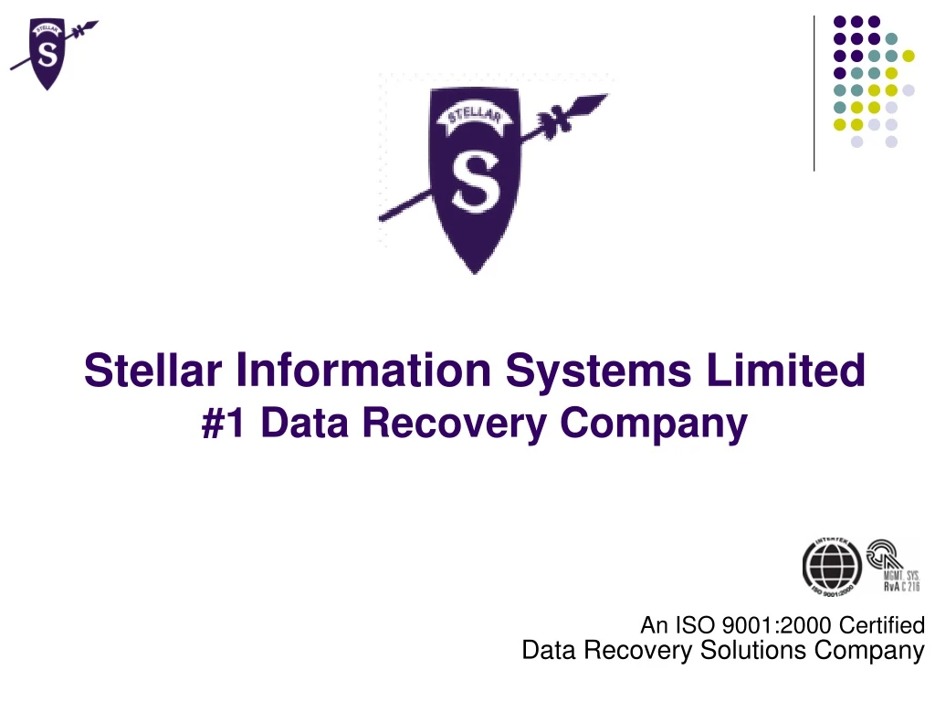 stellar information systems limited 1 data recovery company