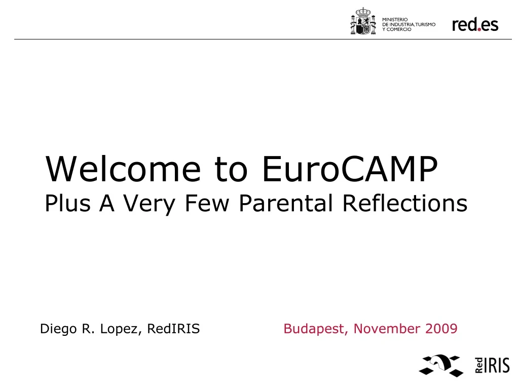 welcome to eurocamp plus a very few parental reflections