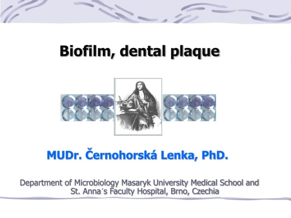 Biofilm, dental plaque