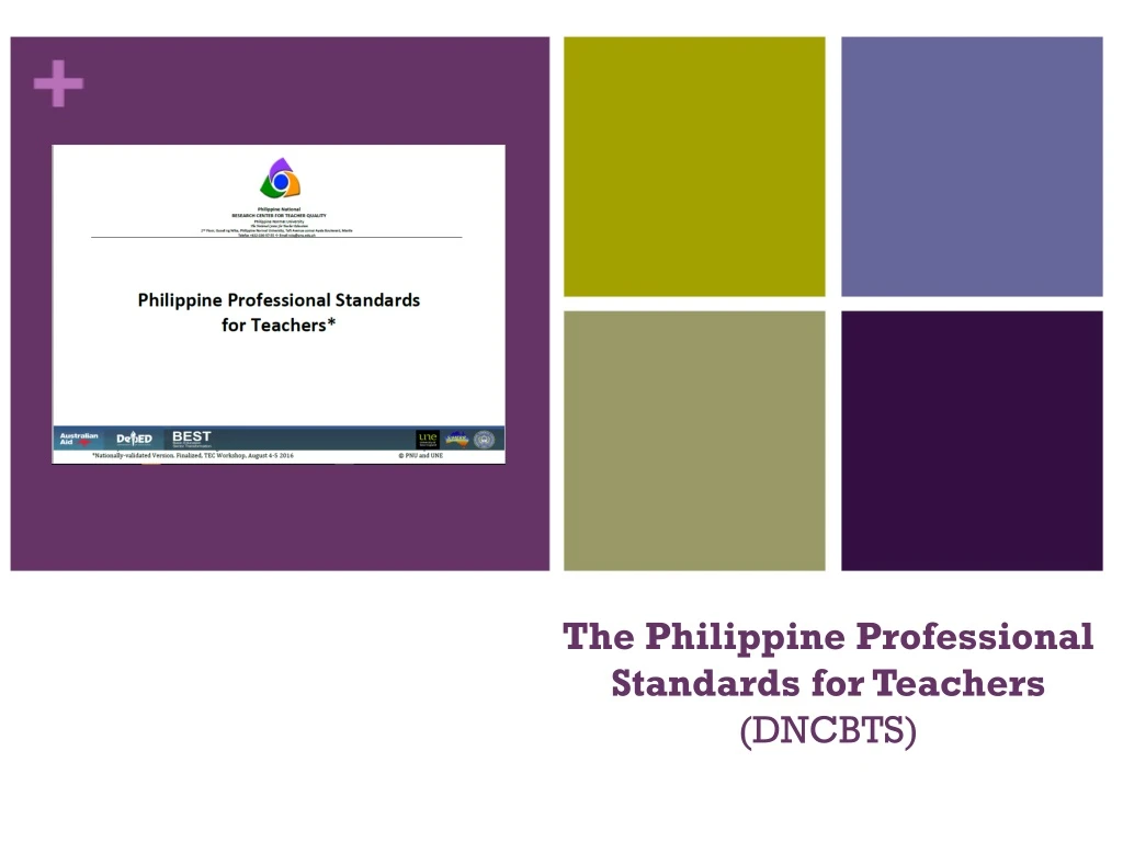 the philippine professional standards