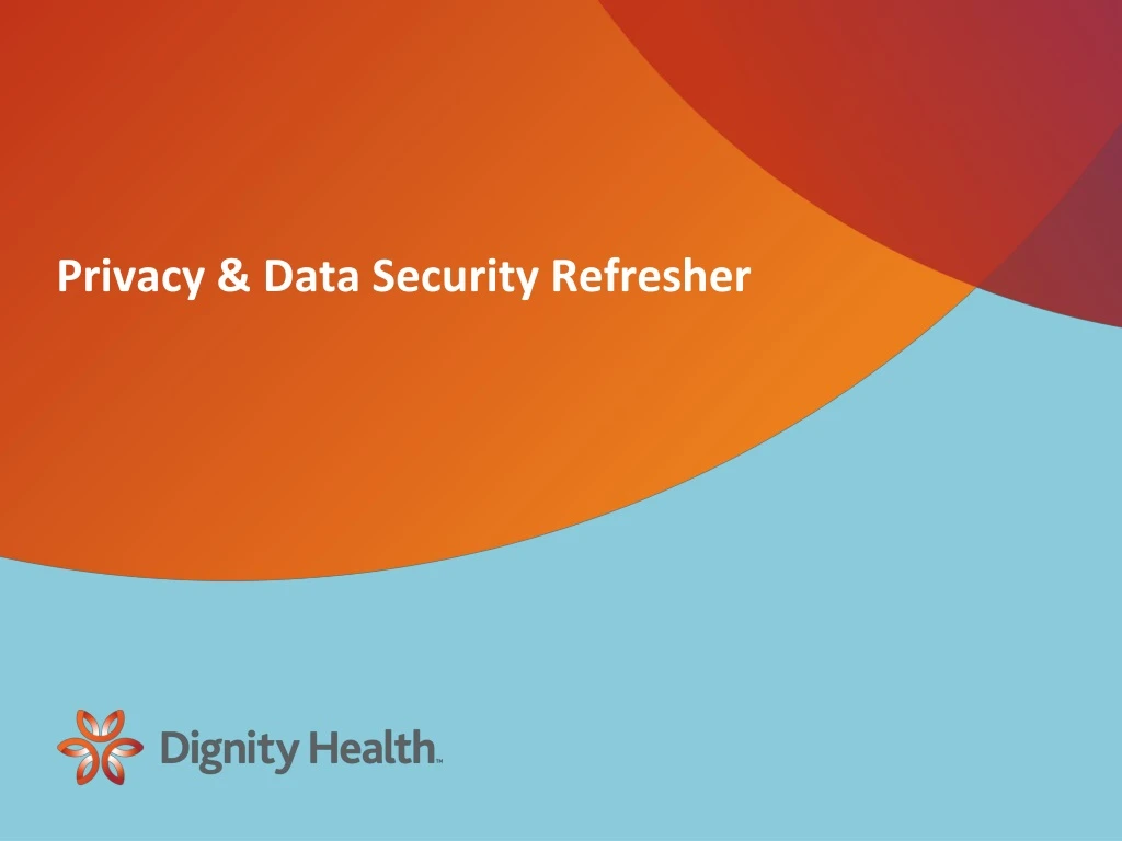 privacy data security refresher