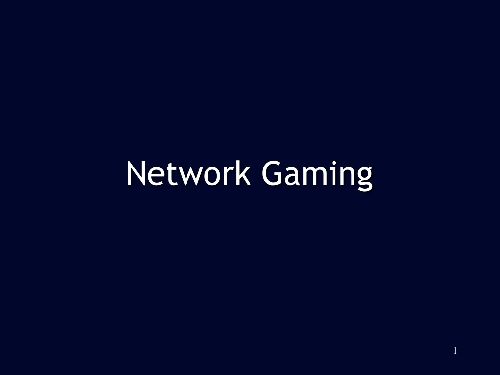 network gaming