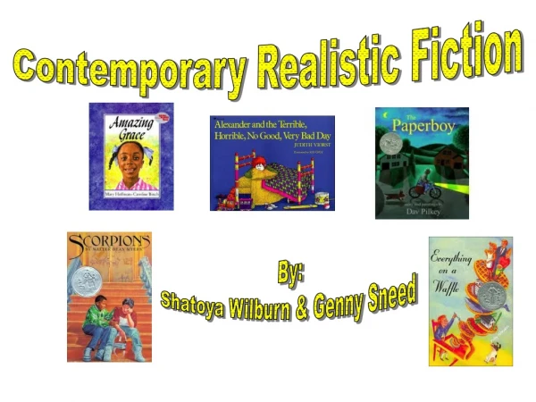 Contemporary Realistic Fiction