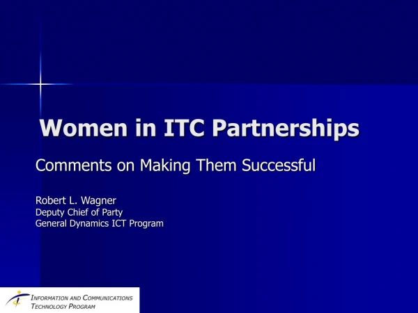 Women in ITC Partnerships
