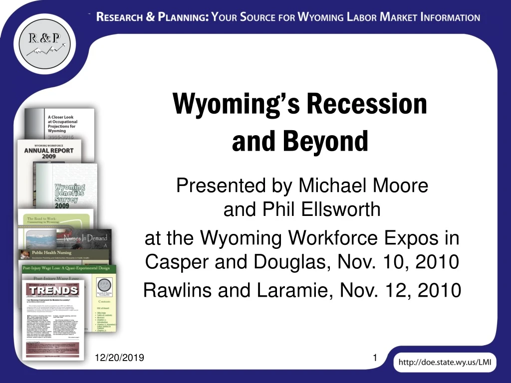 wyoming s recession and beyond
