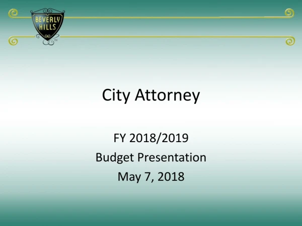 City Attorney