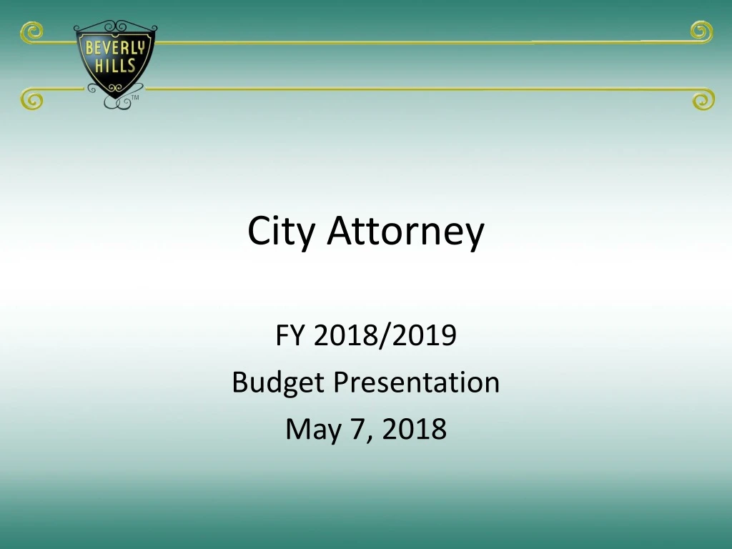 city attorney