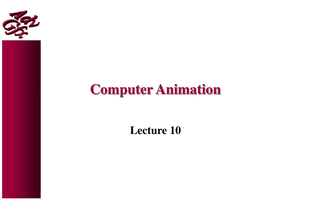 computer animation