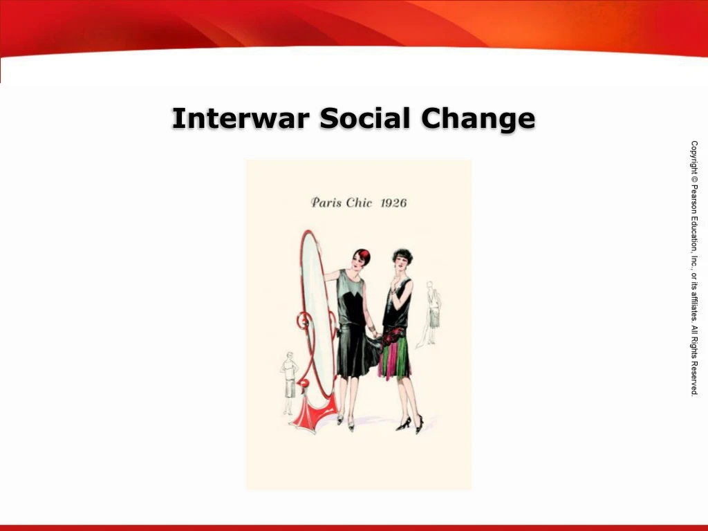 interwar social change