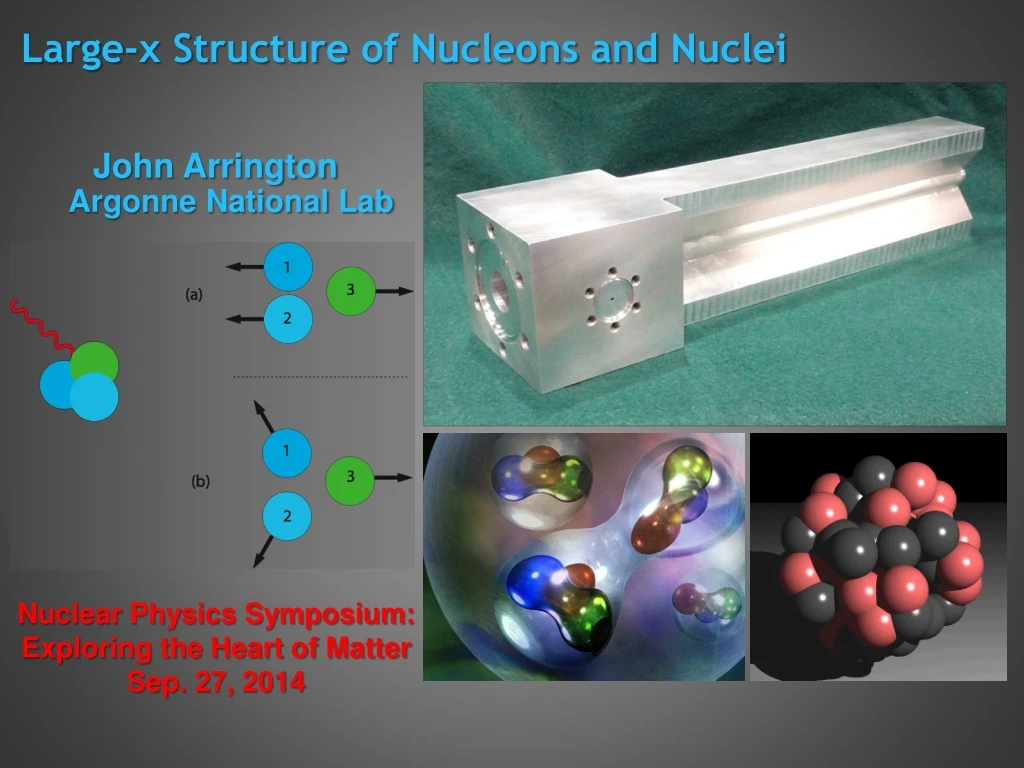 large x s tructure of nucleons and nuclei