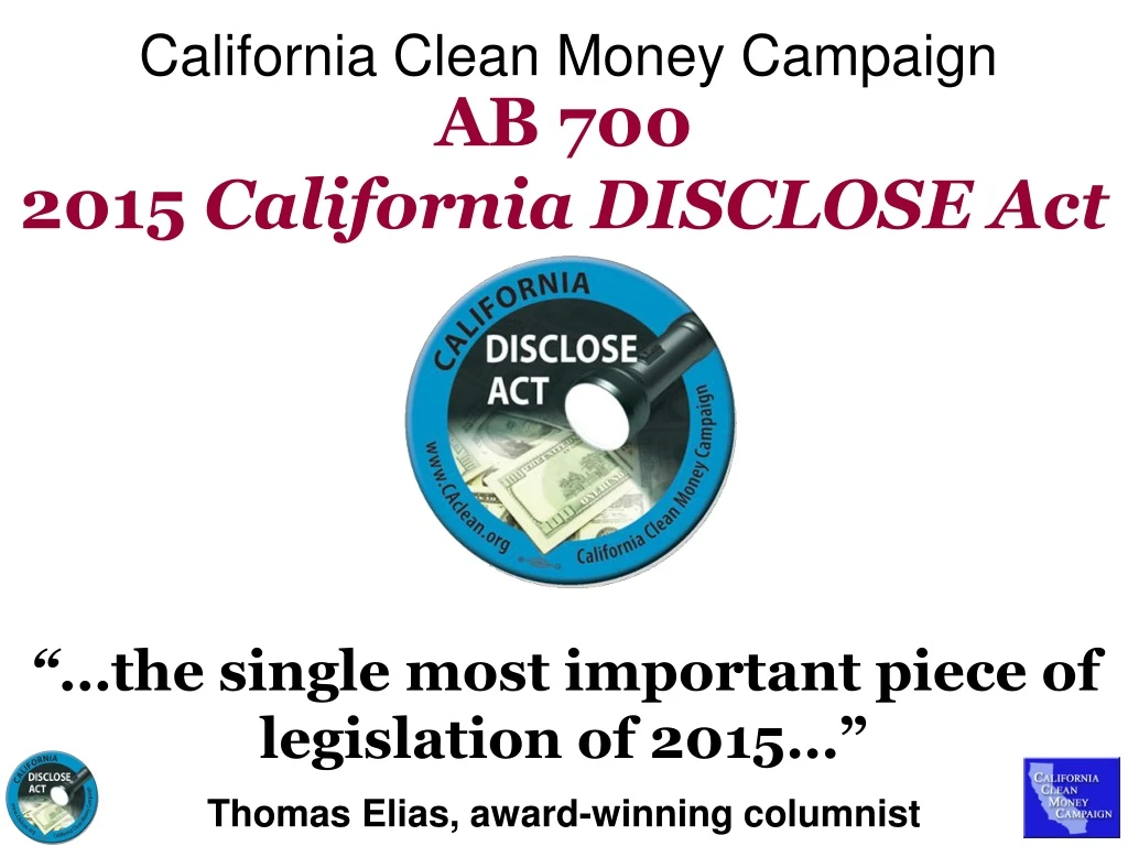 ab 700 2015 california disclose act