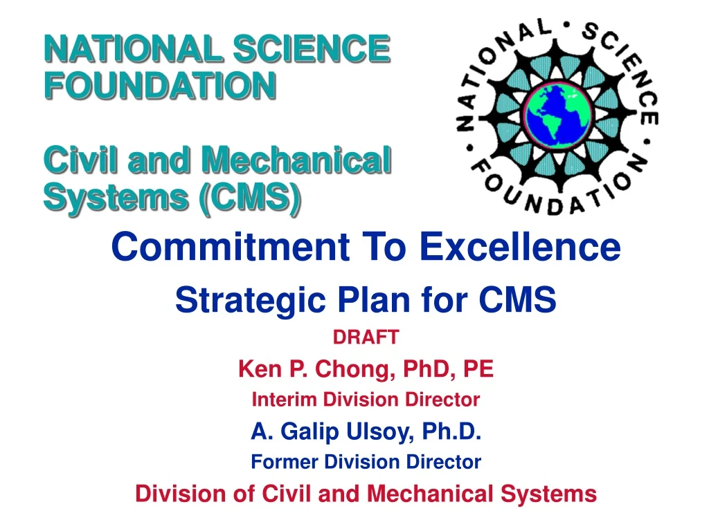 national science foundation civil and mechanical systems cms