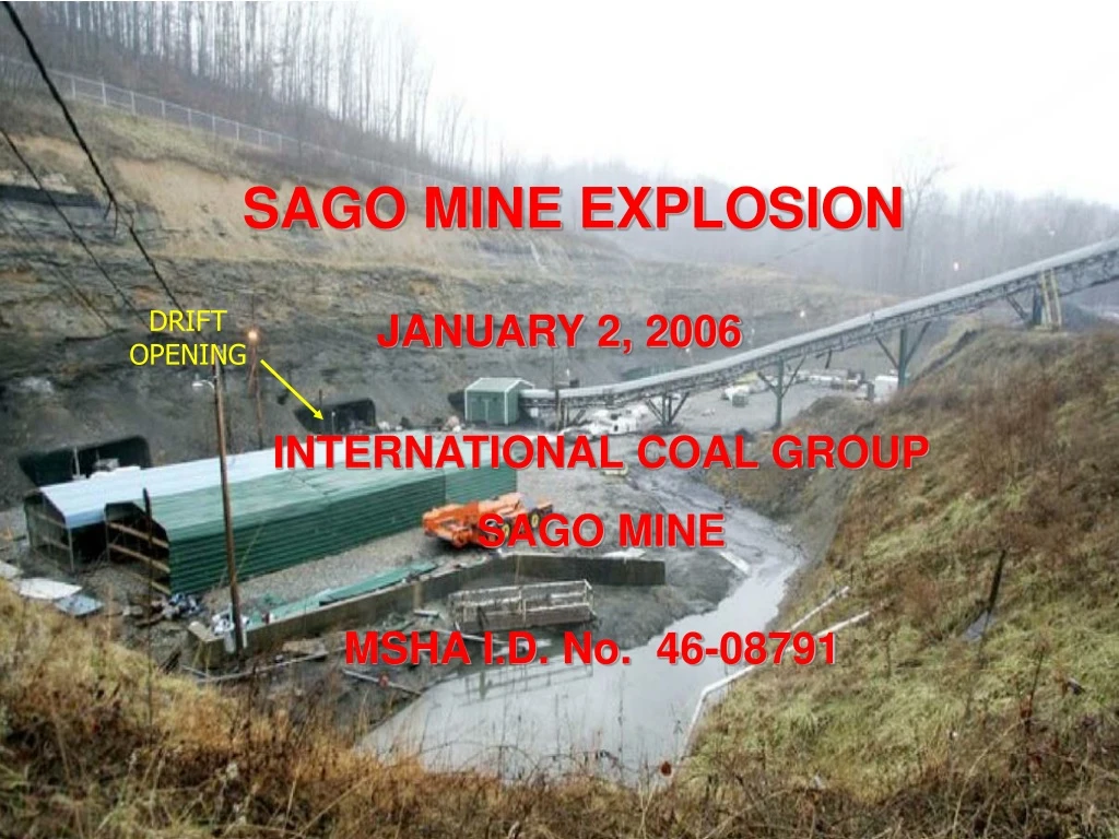 sago mine explosion