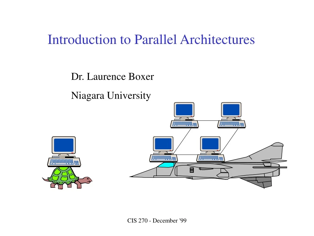 introduction to parallel architectures