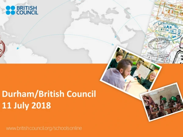 Durham/British Council         11 July 2018
