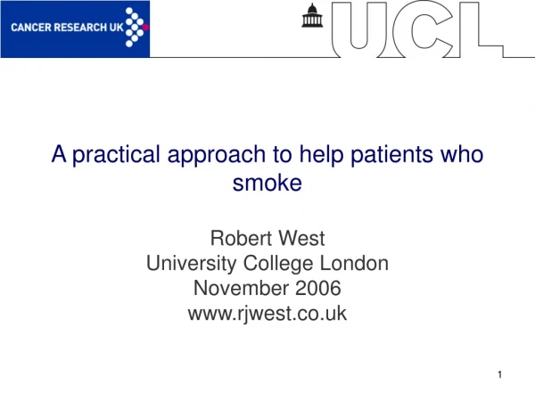 A practical approach to help patients who smoke