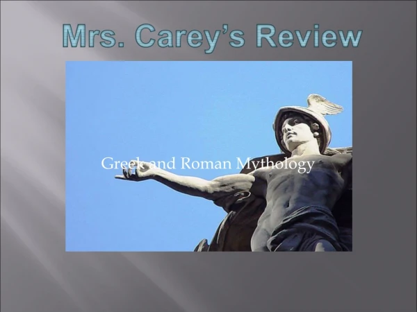 . Carey’s Review