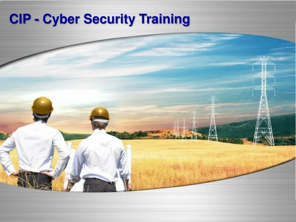 CIP - Cyber Security Training