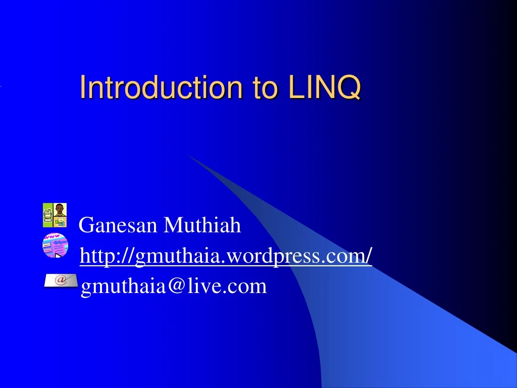 introduction to linq