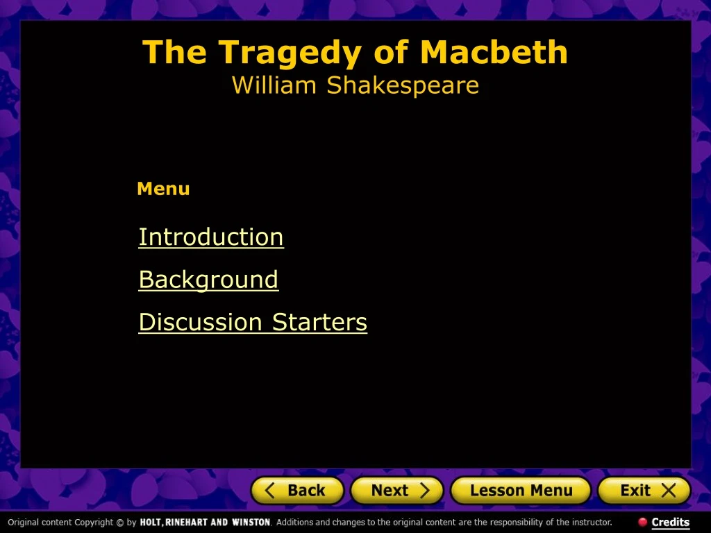 the tragedy of macbeth william shakespeare