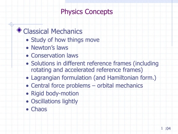 Physics Concepts