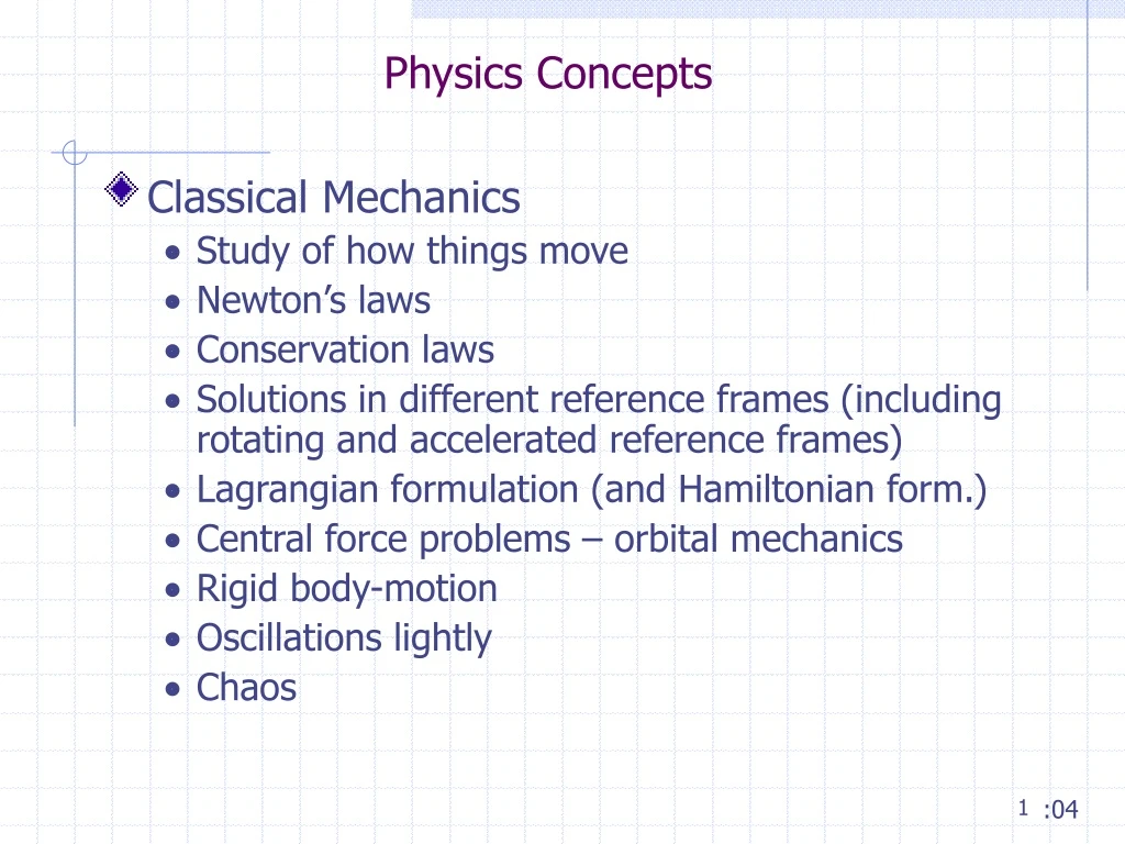 physics concepts