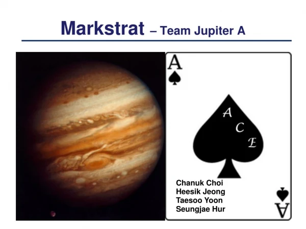 Markstrat  – Team Jupiter A