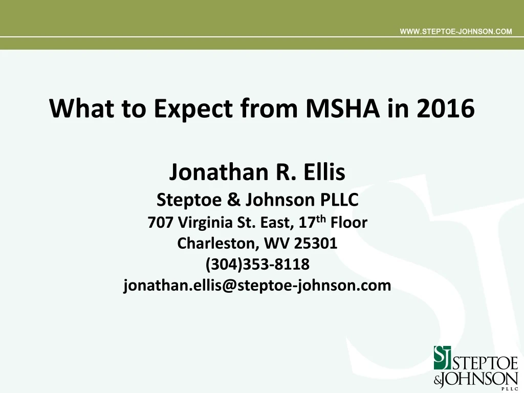 what to expect from msha in 2016