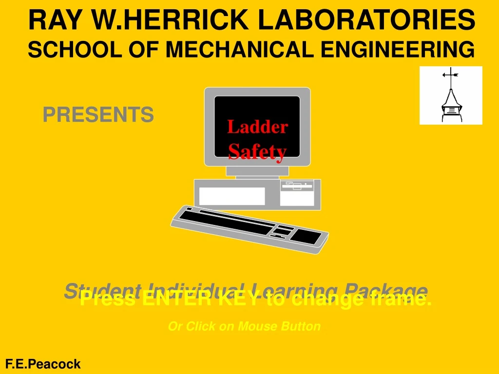 ray w herrick laboratories school of mechanical engineering