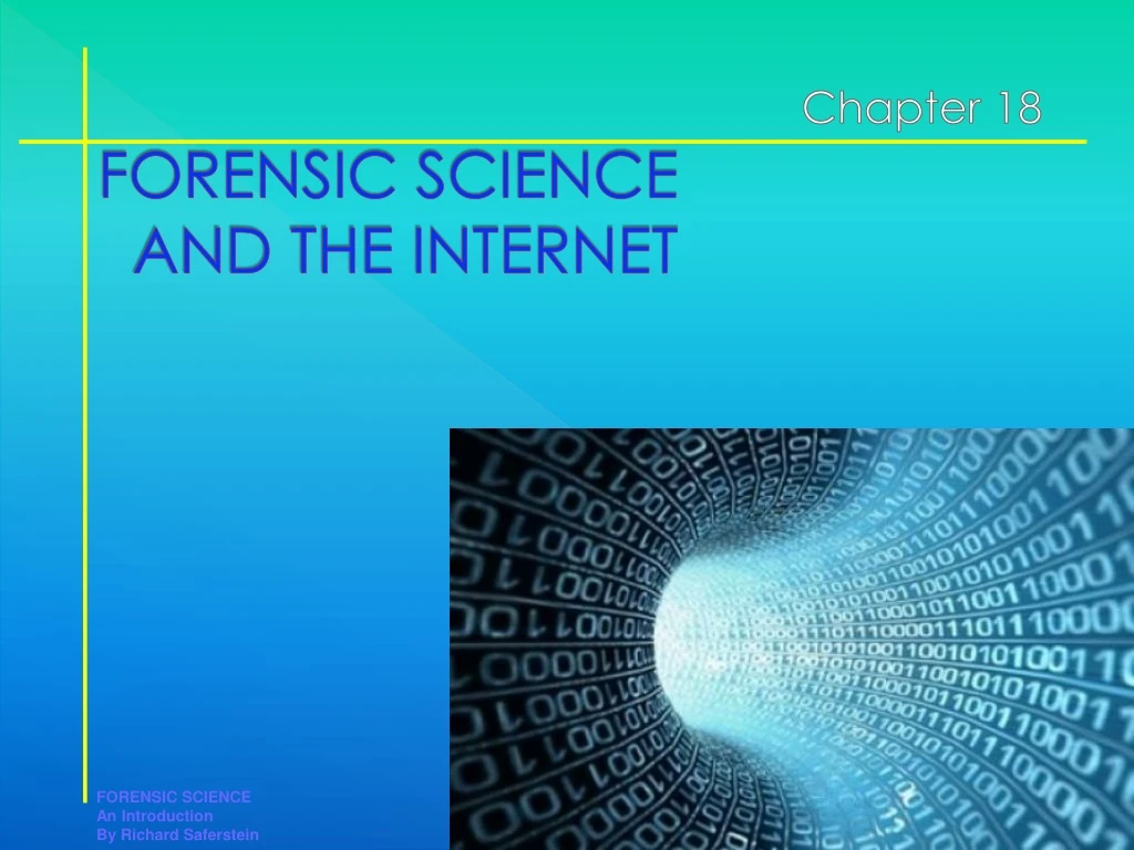 forensic science and the internet