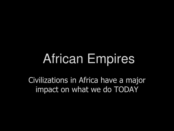 African Empires