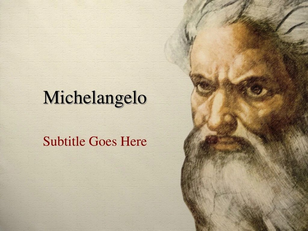 michelangelo