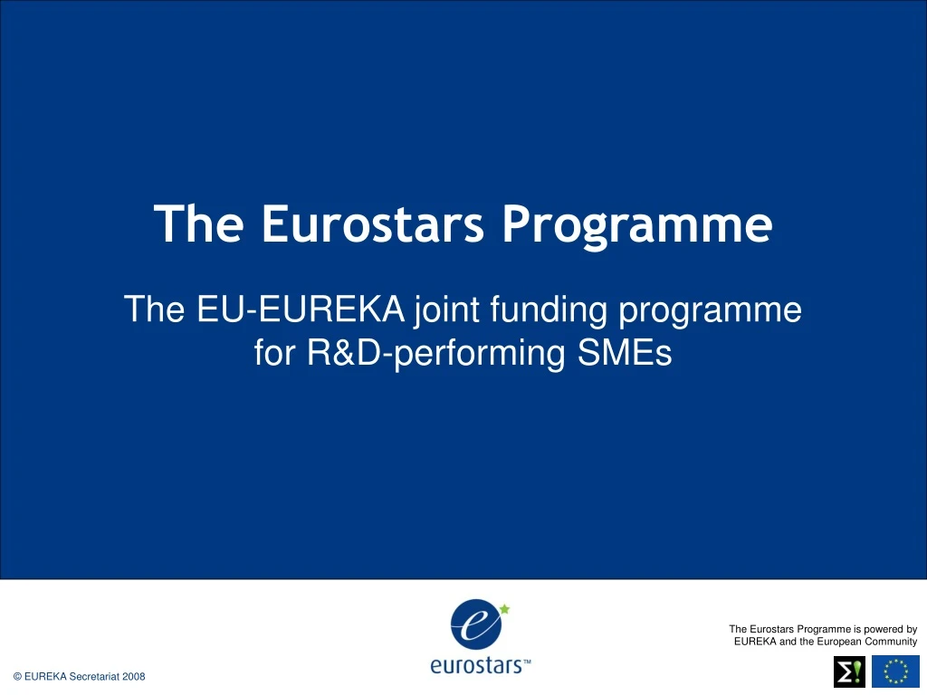 the eurostars programme