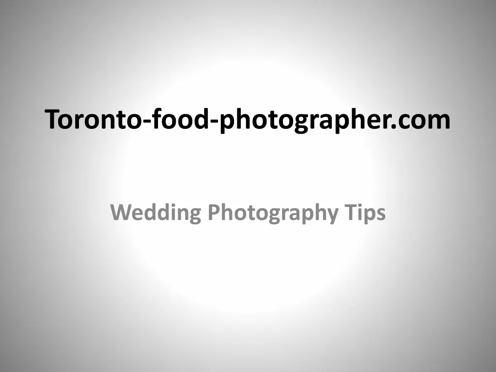 toronto food photographer com
