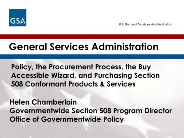 General Services Administration