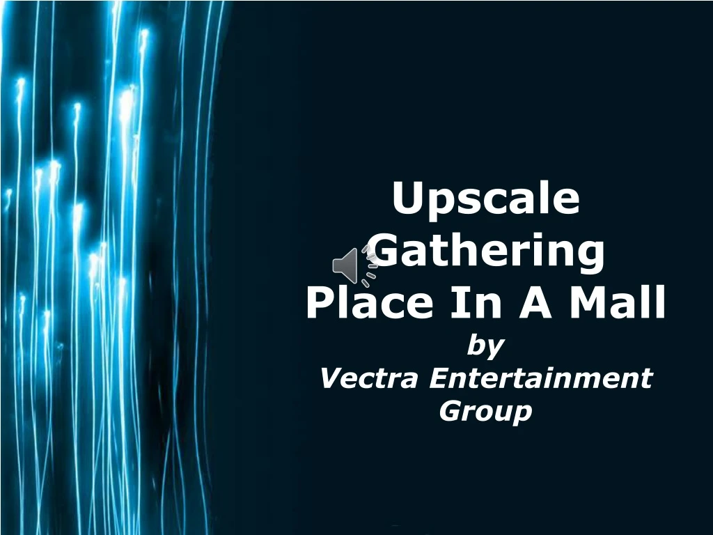 upscale gathering place in a mall by vectra