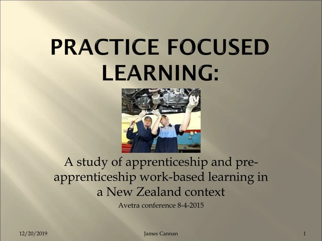 practice focused learning