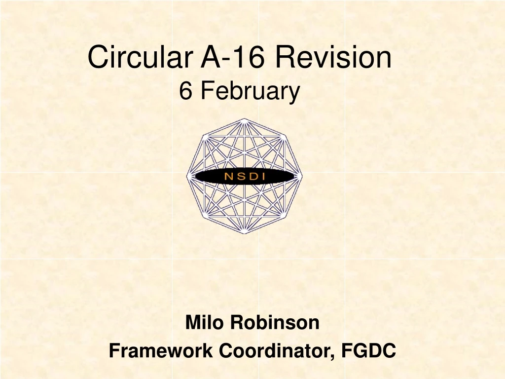 circular a 16 revision 6 february