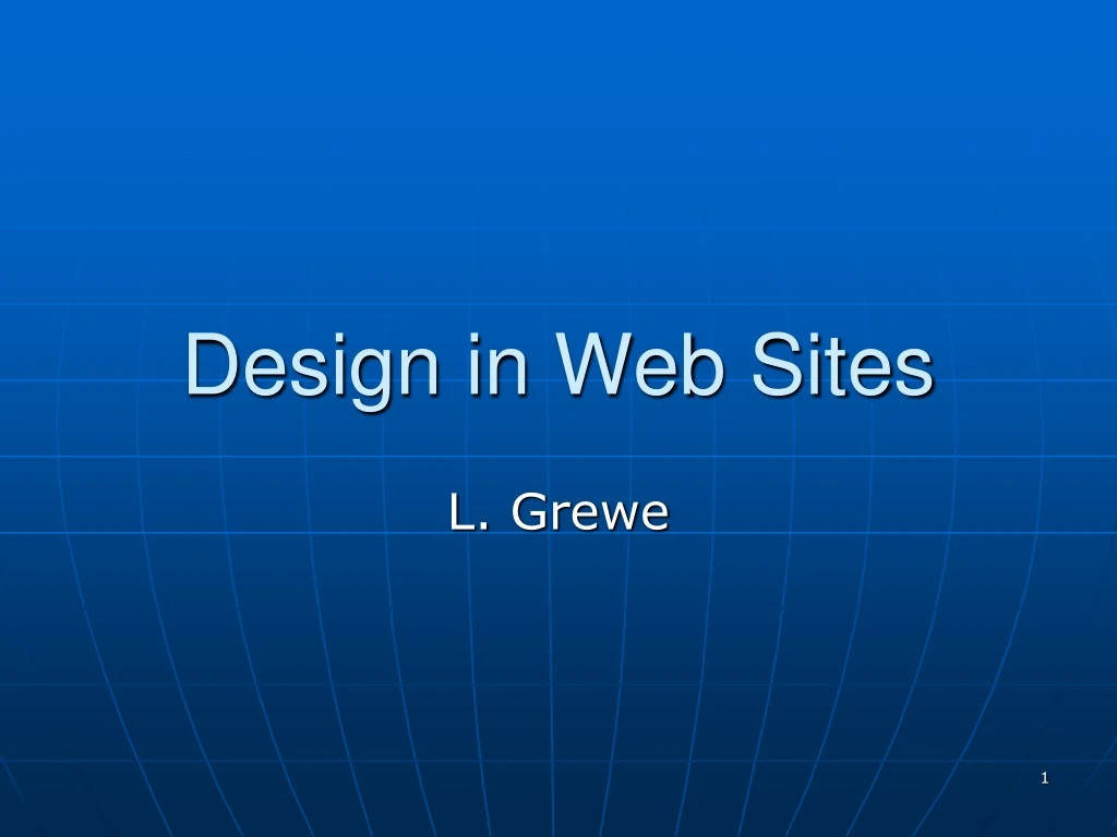 design in web sites