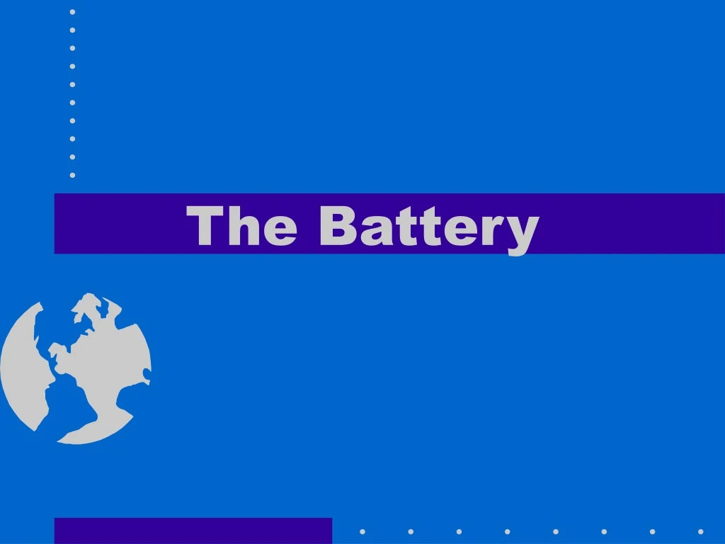 the battery