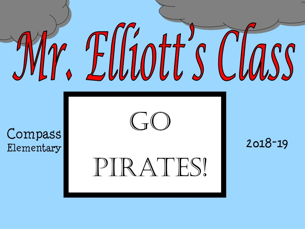 mr elliott s class