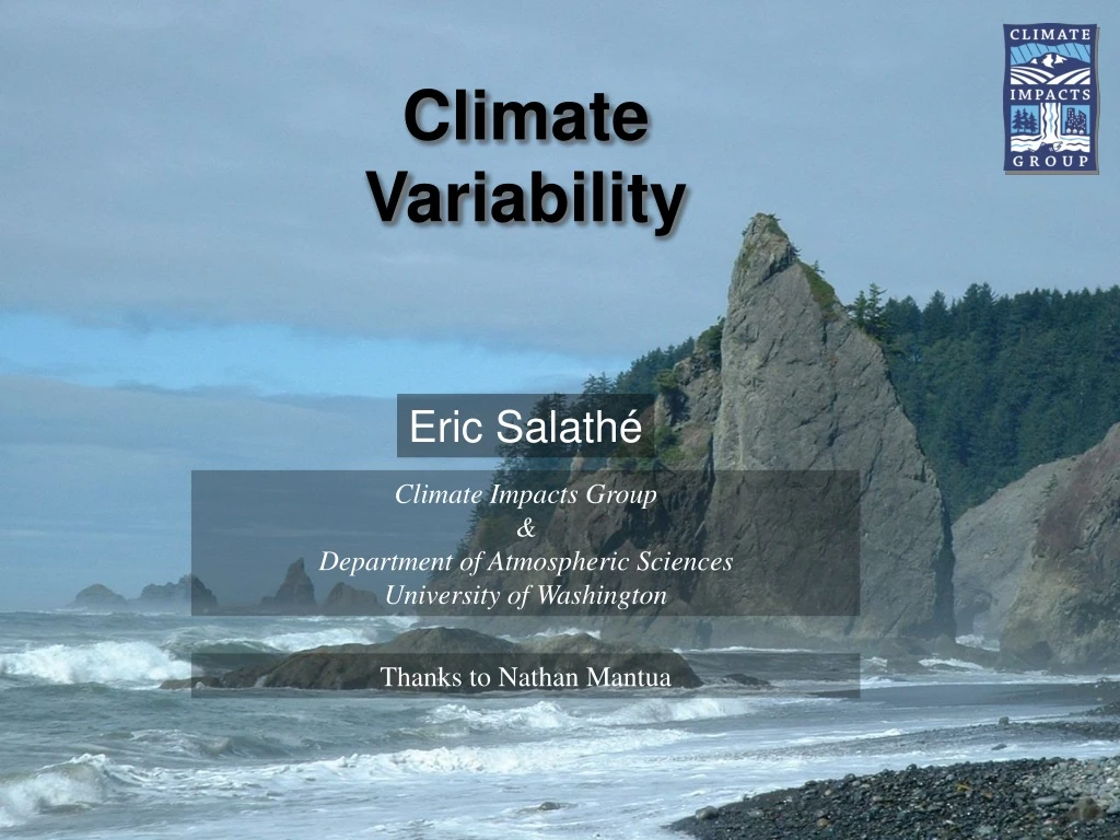 climate variability