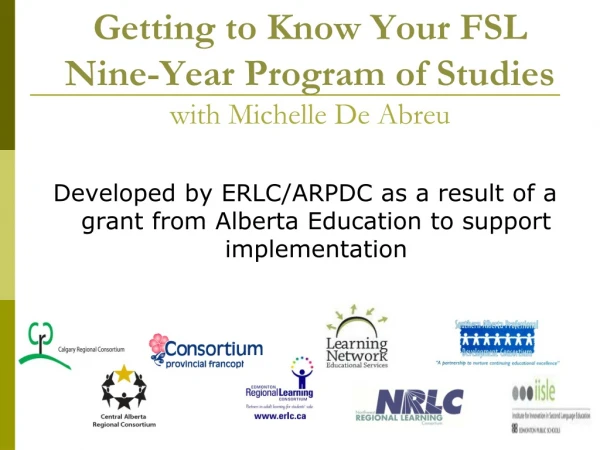 Getting to Know Your FSL Nine-Year Program of Studies with Michelle De Abreu